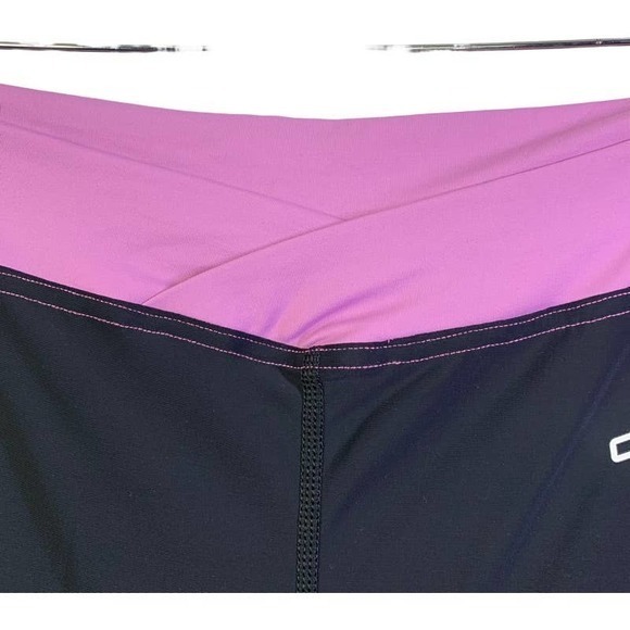 CANARI Black & Lilac Cycling Vogue Knicker Shorts - NWT - Picture 2 of 15